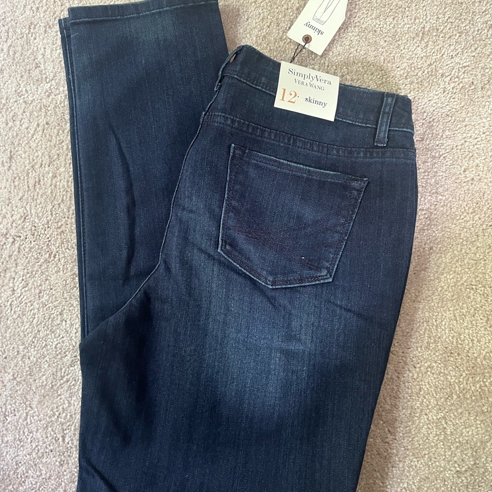 Vera Wang Blue Jeans